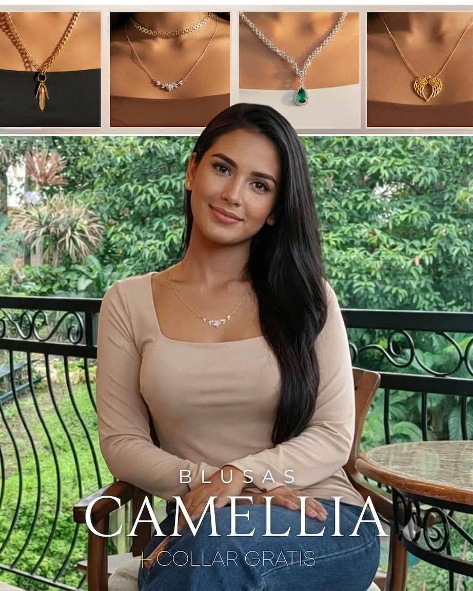 Blusas Camellia