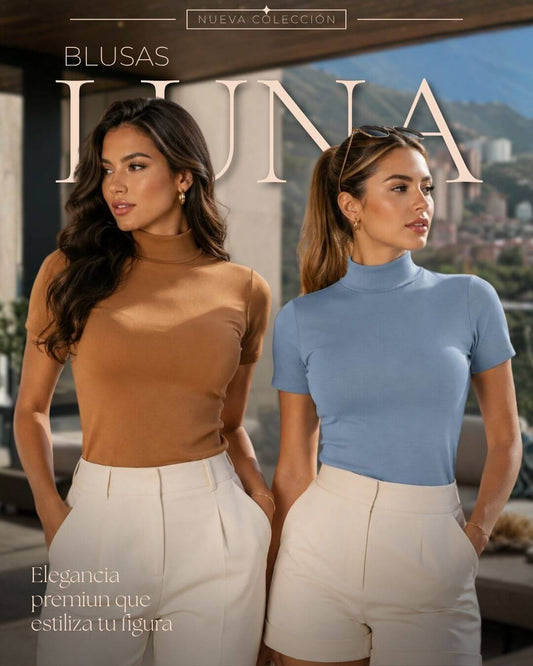 Blusas Flor Luna