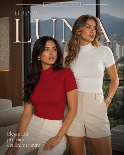 Blusas Flor Luna