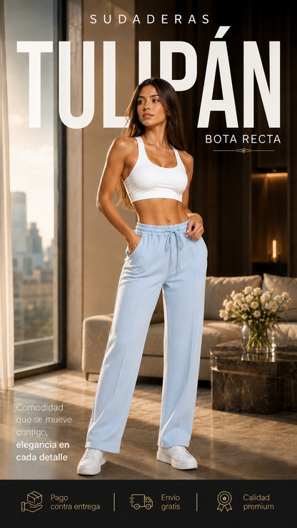 Sudadera Tulipán Bota recta