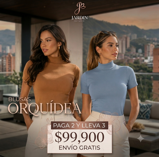Blusas Orquídea
