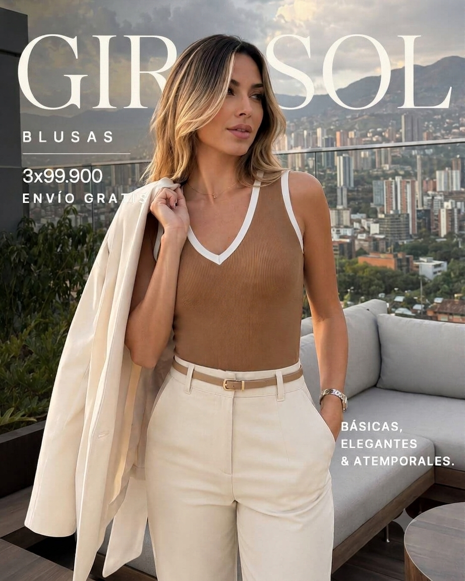 Blusas Girasol