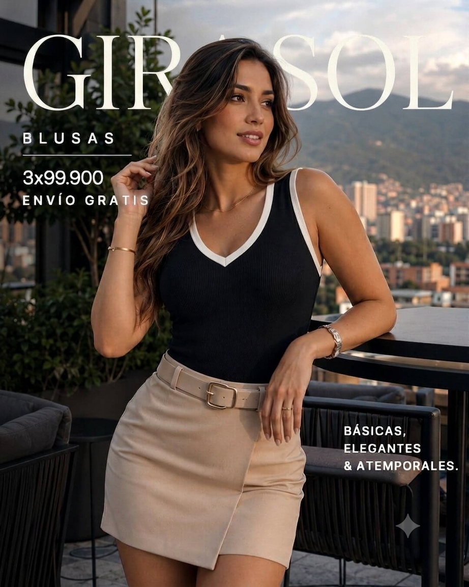 Blusas Girasol